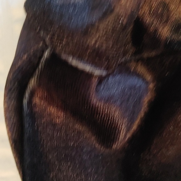 🇨🇦 NWT BRONZE TIE DYE VELVET DRESS - Picture 7 of 9